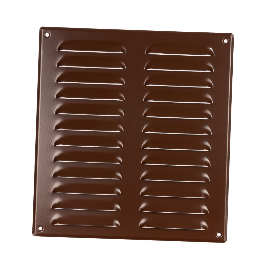 / inch Brown Metal Air Vent Grille Cover with Insect 260x280mm 10x11"-image-de436010-fabb-4351-bbec-0635cc8c61bd-64871