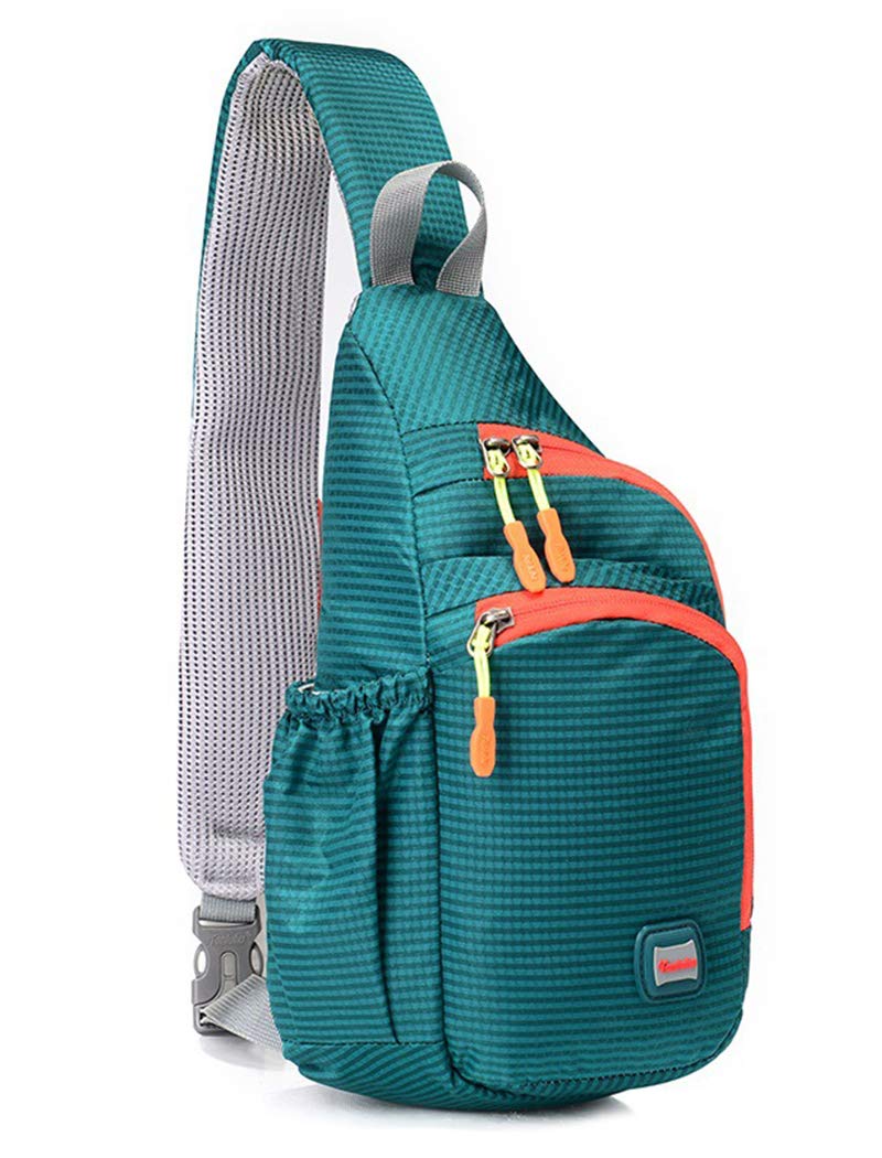 Gisdanchz Green Sling Backpack - Waterproof, Lightweight Crossbody Bag-image-ebebaeda-b6dc-440d-9027-69fe83ccb7f1-54794