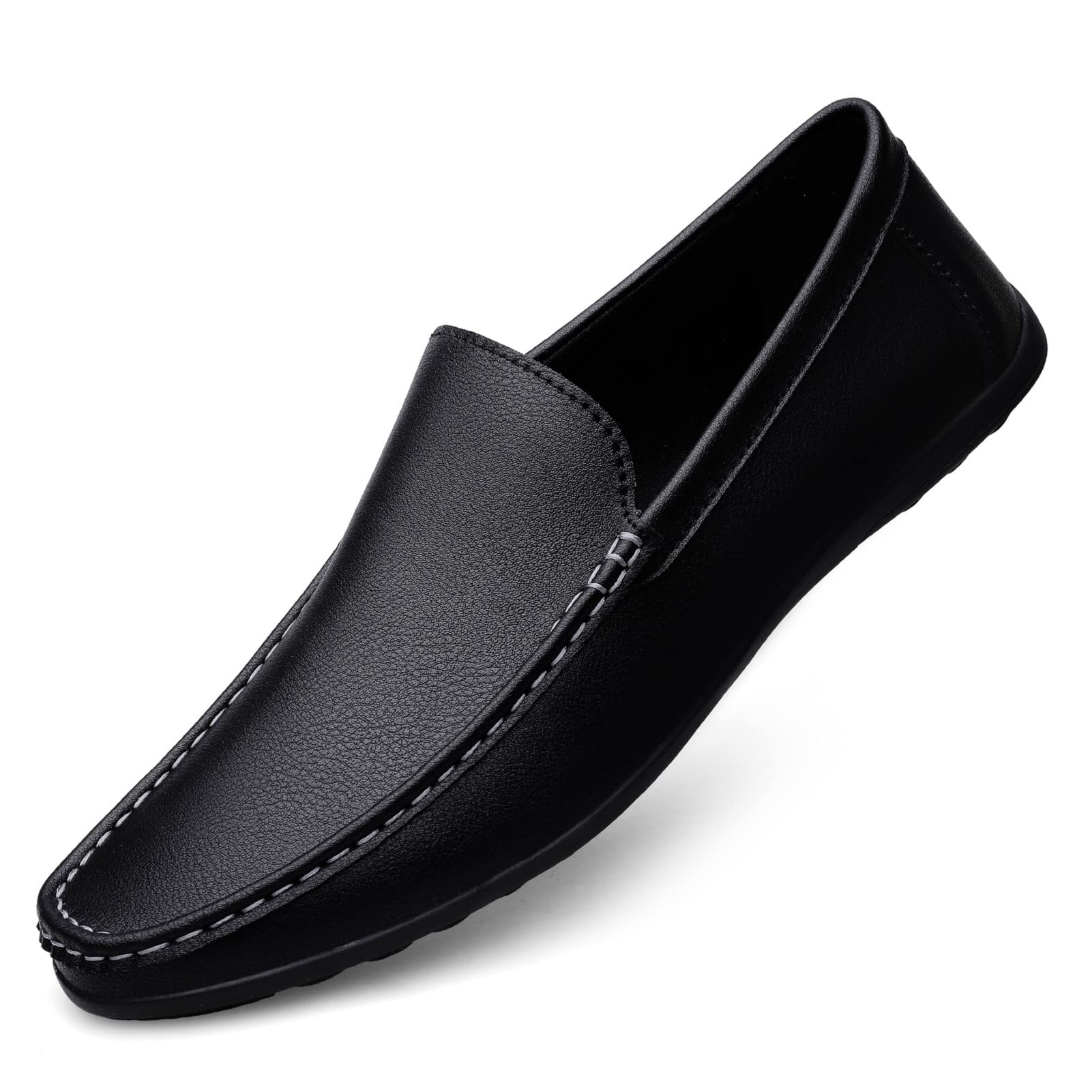 Men's Leather Loafers - Black Size 5 UK-image-72422214-14fb-4427-9485-b1eb3d1fe0b8-81612