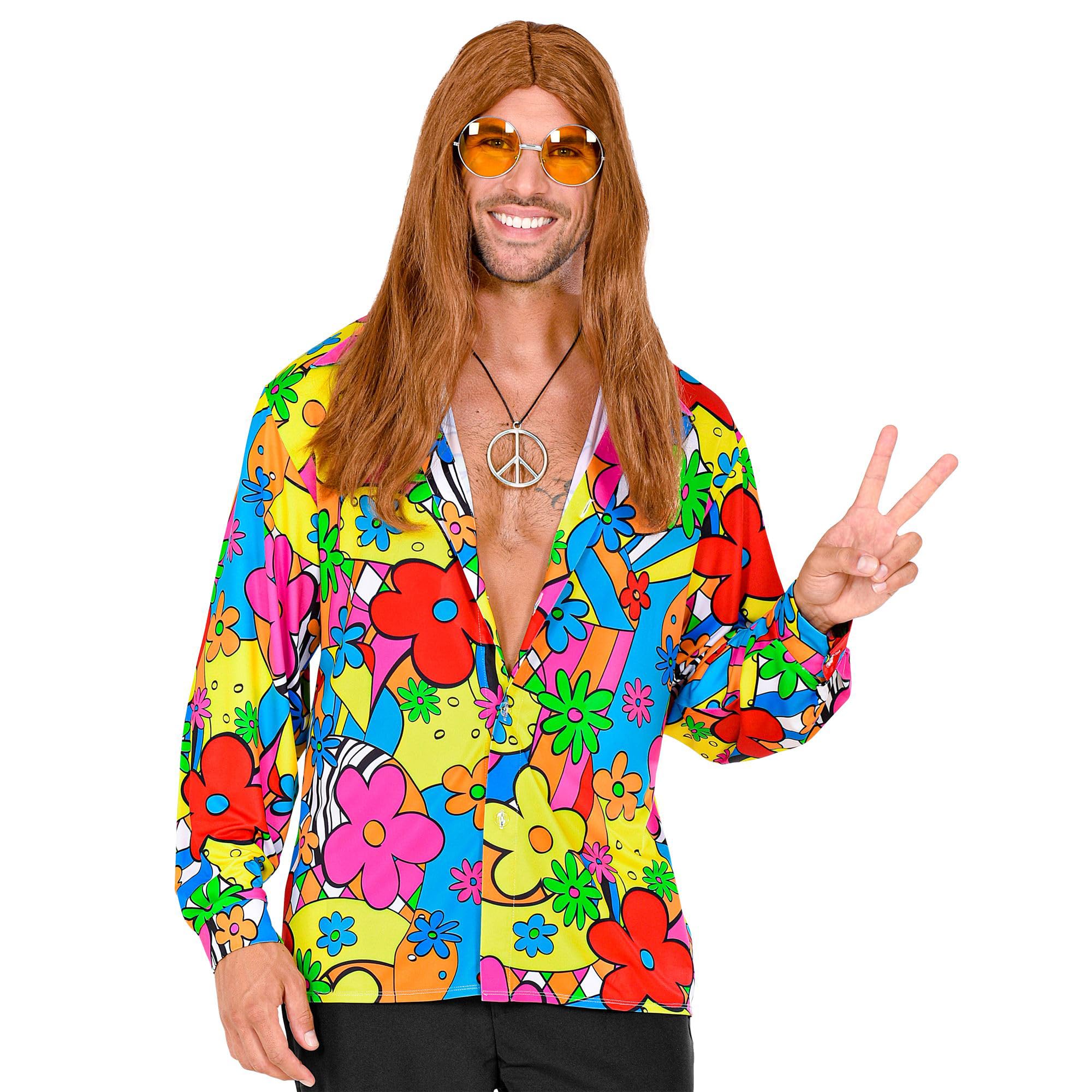Men's Flower Power Shirt Costume - Multicolour XL-image-63d8aa75-8f2e-456a-8978-7022e57e40cc-108272
