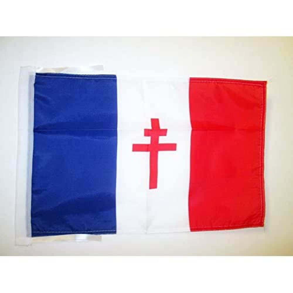 AZ FLAG - France General De 18'' x 12'' 100% Small 18x12 45x30 Cm-image-ee1ae522-fdce-4f48-b8b7-37116d0b310b-58677