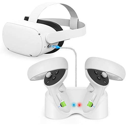 Vakdon USB Magnetic Charging Dock Holder For Oculus Quest 2 Touch