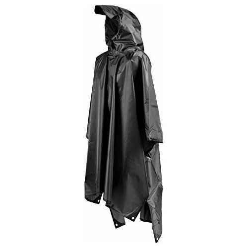 Bramble - Premium Waterproof Rain Poncho, Sun Tarp & Mat 3-in-1 Black-image-68e1d123-8d52-47c9-8f24-37ec8e528a59-152945