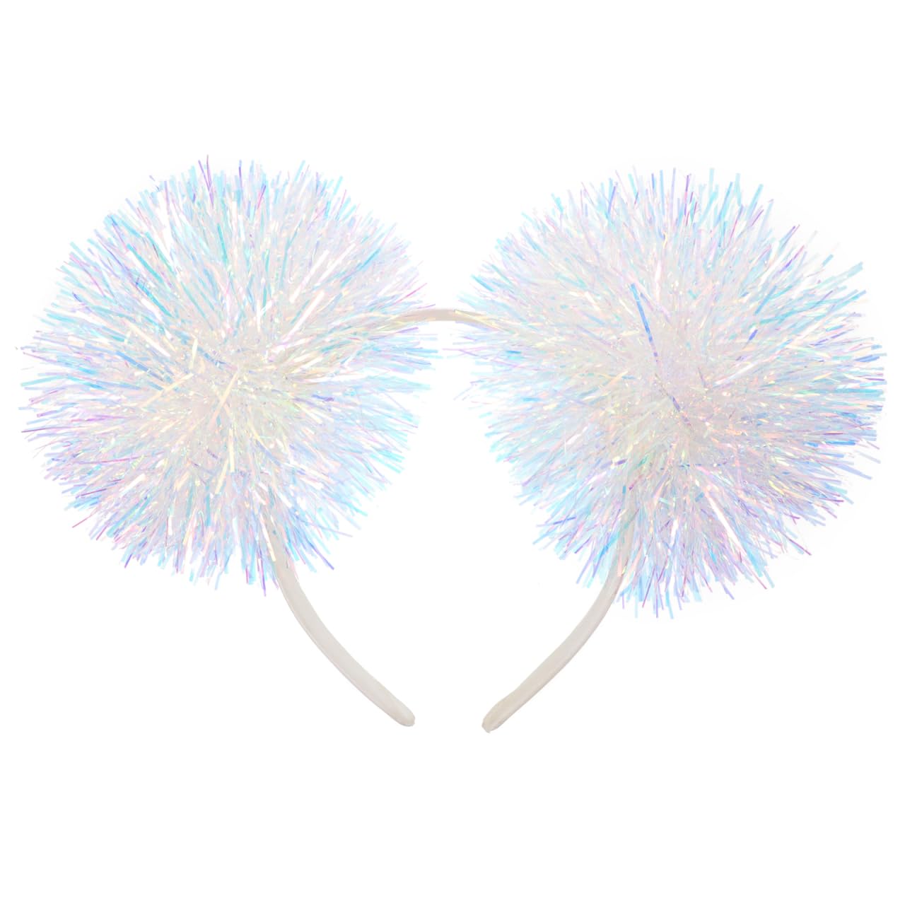 Festive White Pom Pom Tinsel Headband - Christmas Party & Cosplay Accessory for Girls & Women-image-d0de3e2d-b202-425b-abb4-ab875c059a7a-67944