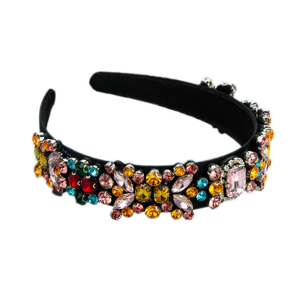 Crystal Rhinestone Headbands, for Women, Plastic (hairband_1ColorCry)-image-ef32a648-346e-4a4f-b004-6194f7d6851e-58053