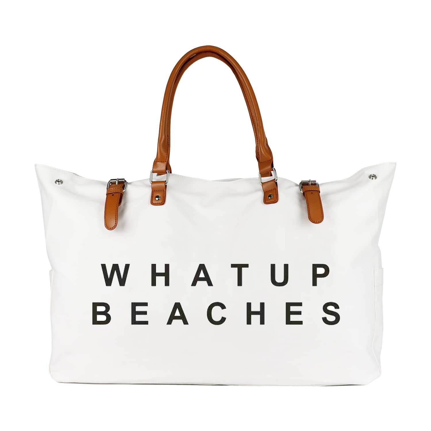 Waterproof Beach Tote Bag - White L-image-94b02d5c-fb2e-430e-8753-51ccb7635d87-107887
