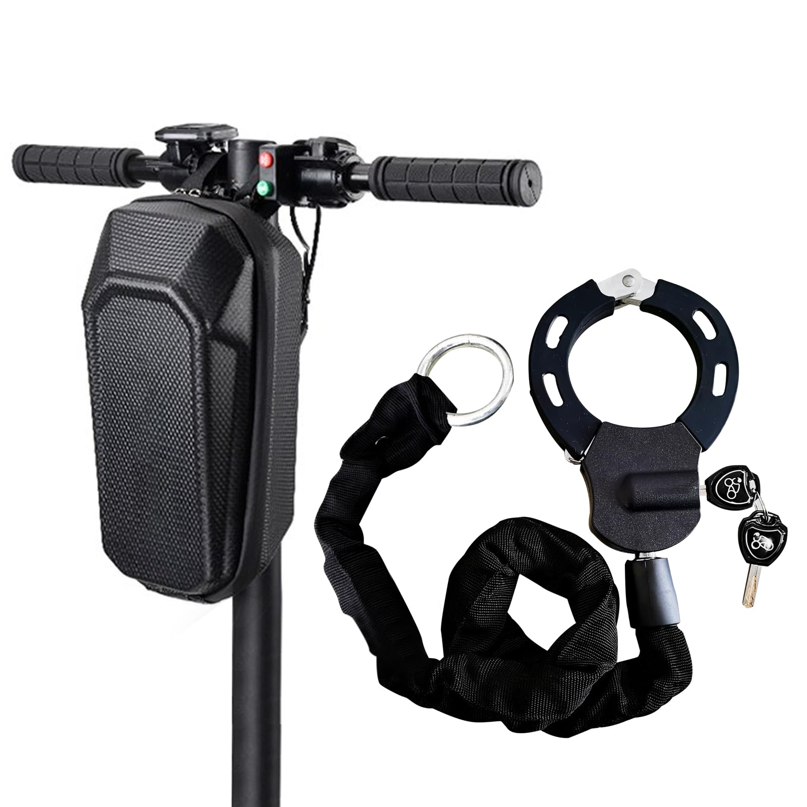 Heavy Duty Bicycle Chain Lock - 100cm Black-image-a1fb43a4-d2b8-4c2d-baf8-6eb93ff4a64e-89785