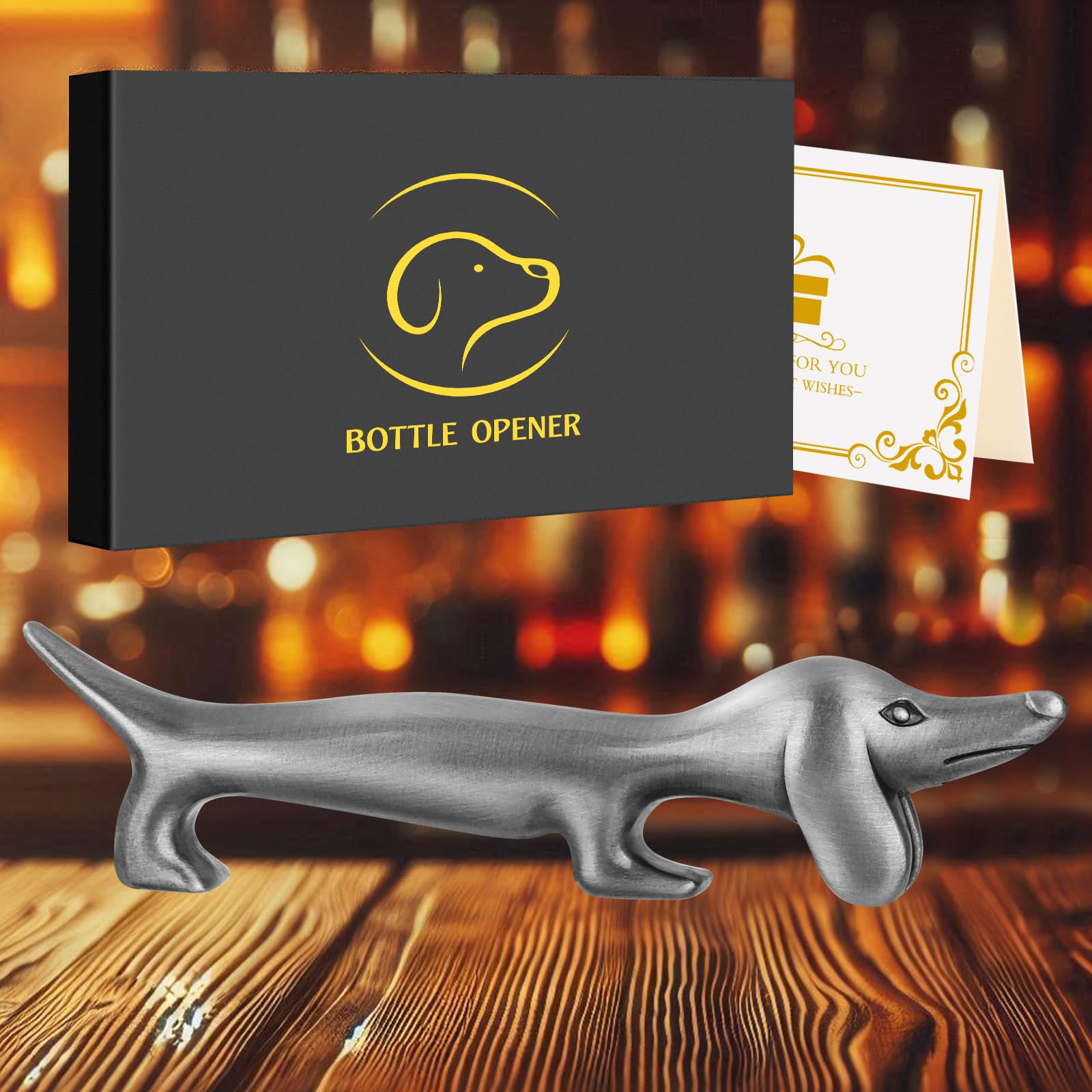 Standing Dachshund Beer Bottle Opener & Utensil Rest - Fun Sausage Dog Gifts for Dog Lovers-image-dd742c23-fef0-4774-be57-a7665bab678c-66223