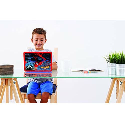 LEXIBOOK JC598SPi2 Spider-Man-pädagogischer und zweisprachiger Laptop Spanisch/Englisch-Spielzeug für Kinder (Jungen und Mädchen) 124 Aktivitäten, Rot/Blau, 25,5 x 34 x 4,5 cm LEXIBOOK JC598SPi2 Spider-Man-pädagogischer und zweisprachiger Laptop Spanisch/Englisch-Spielzeug für Kinder (Jungen und Mädchen) 124 Aktivitäten, Rot/Blau, 25,5 x 34 x 4,5 cm