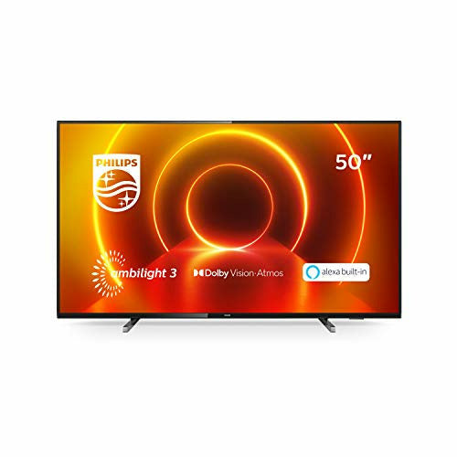 Philips 50PUS7805/12 50-Inch TV With Ambilight And Alexa Built-In
