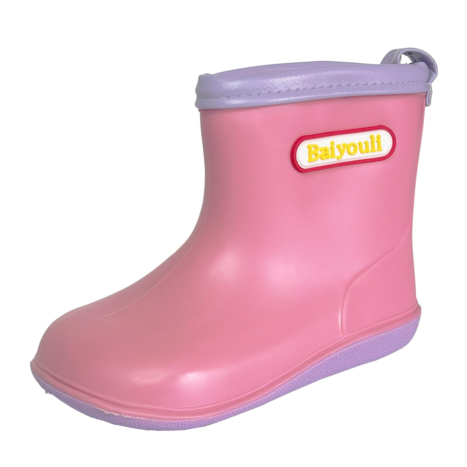 Kids Waterproof Rain Wellies - Pink UK 6-image-62831837-af5a-425c-a41c-d32888d16d30-100962