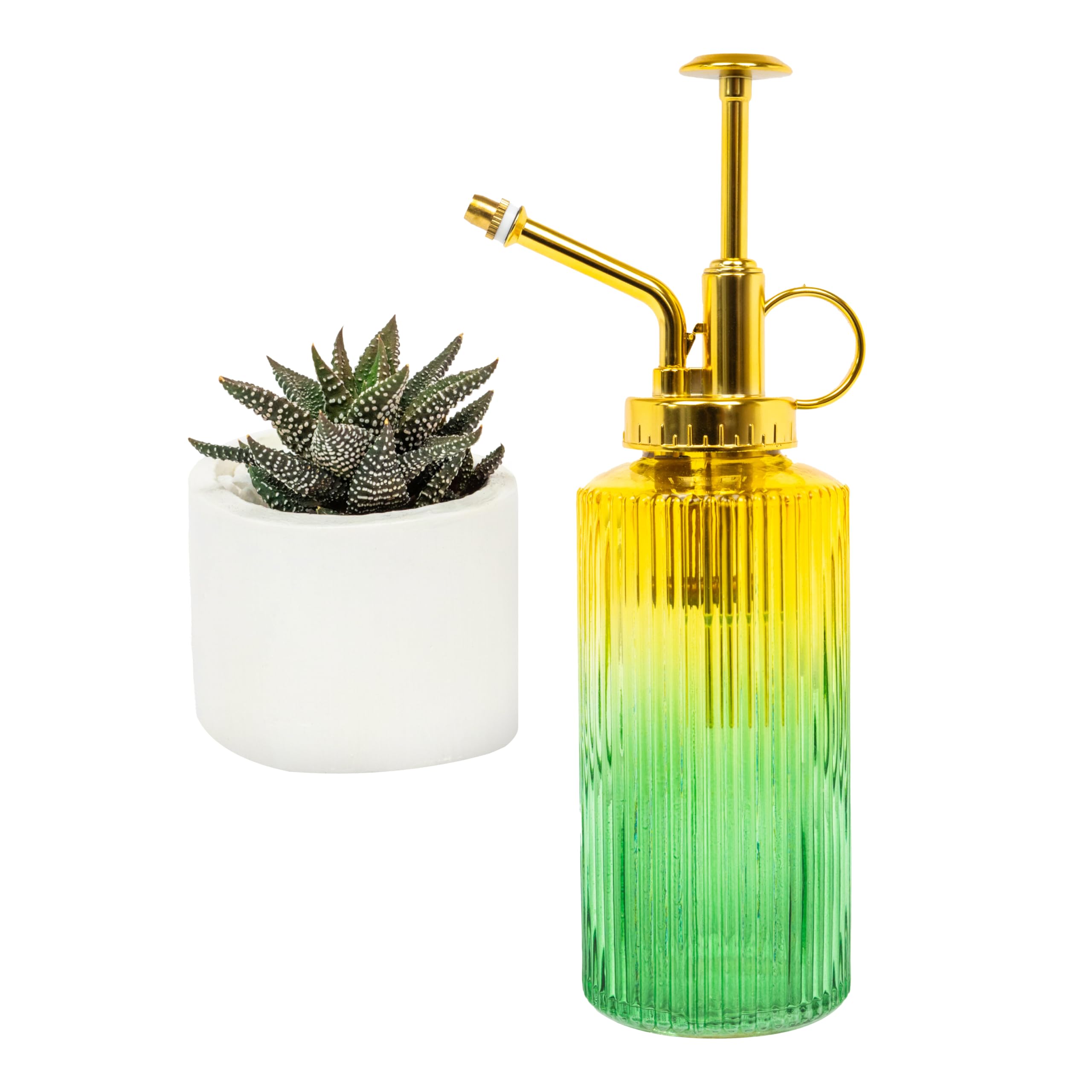 Useful Co. & Plant Mister for Yellow Green Glass (230ml/ 7.8oz)-image-3e98dfcc-6c04-47c6-b28a-9f9aae6688fb-59754