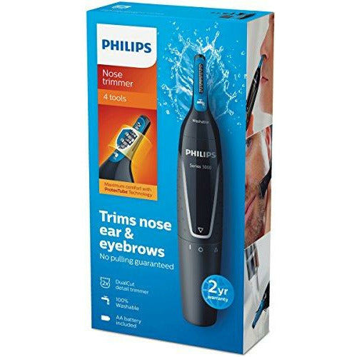 ＊Philips Series 5000 NT5172/16＊ Philips Series 5000 Battery-Operated Nose, Ear & Eyebrow Trimmer