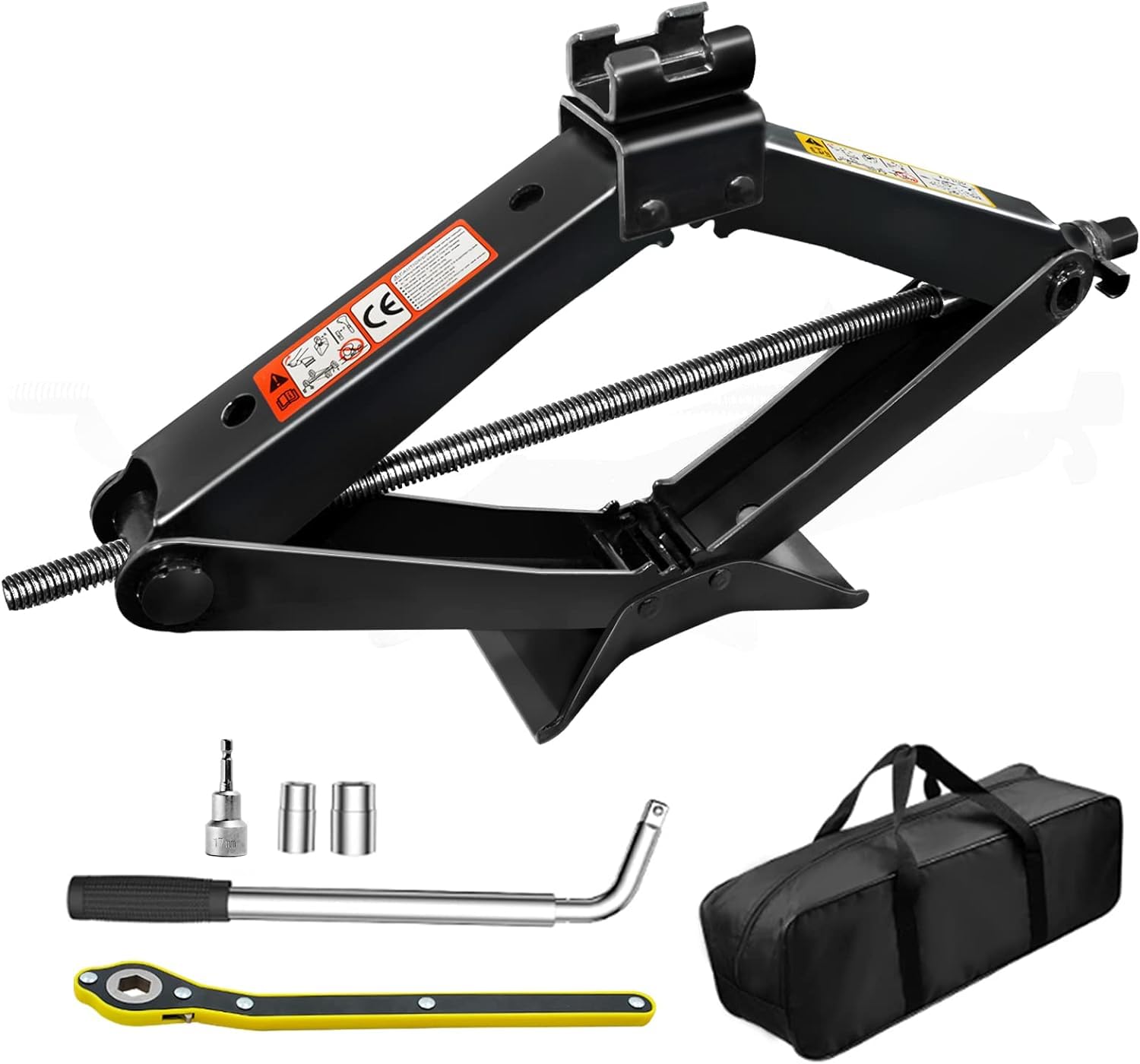 2.5T Scissor Car Jack with Hand Crank - Black-image-cc0673e9-ed39-494d-8f14-d5fd48fc9df7-83269