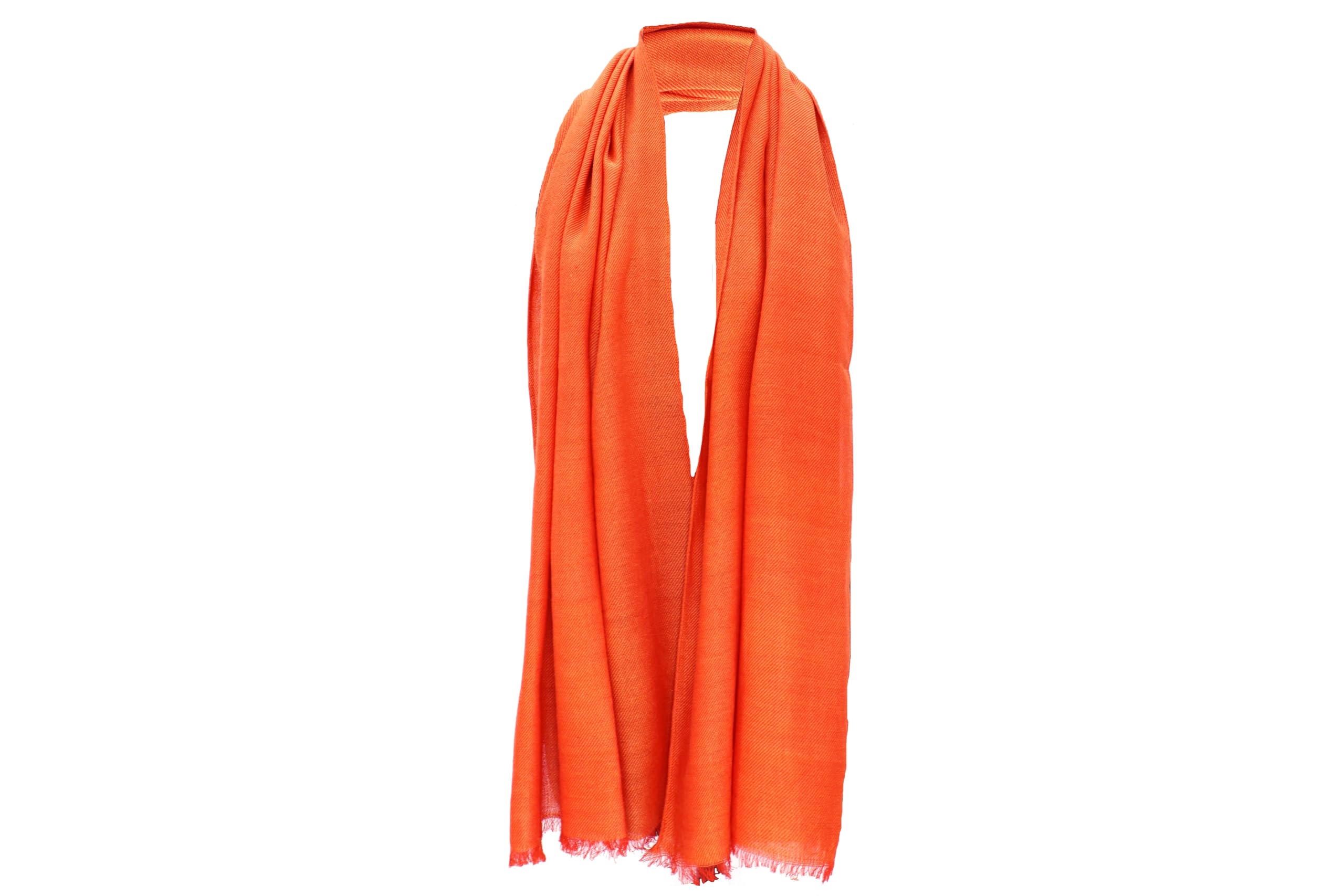 Fruity Orange Hand Dyed Unisex Neck Scarf - All Season Fashion Essential-image-a8a3a949-62e5-48c3-b96d-5f909a77b7b4-63382