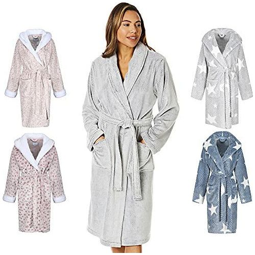 sachin and babi light blue dress Personalised Gown Coral Fleece White – Snuggly