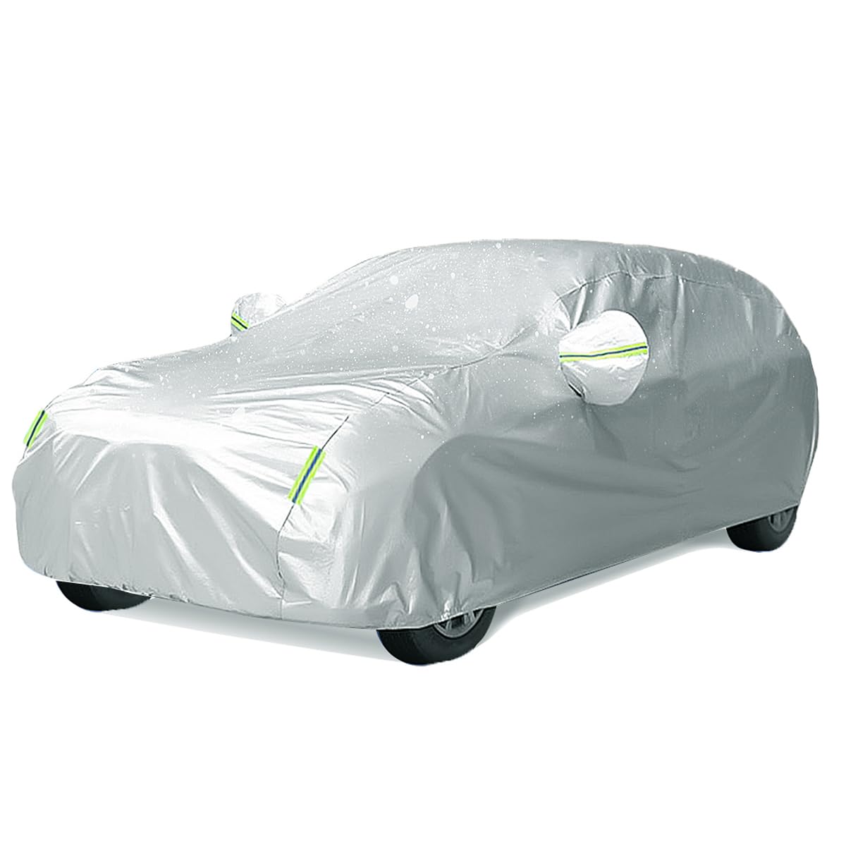 Waterproof Car Cover with UV & Snow Protection, Heavy Duty & Cotton Lined for Hatchback, Size S: Max 380cm-image-23e6560d-88d1-470b-a91b-f2c461524825-78483
