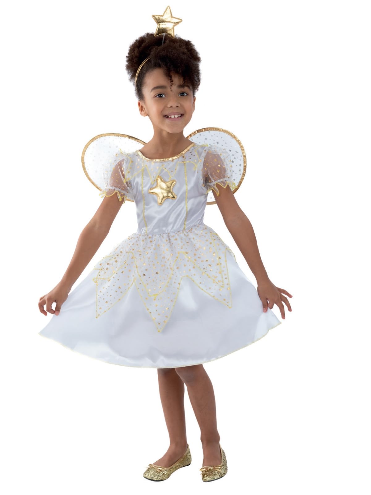 Girls Star Fairy Costume - White M 7-9 Years-image-83915b32-aaac-4f0d-a084-c166f80d2f0e-106232