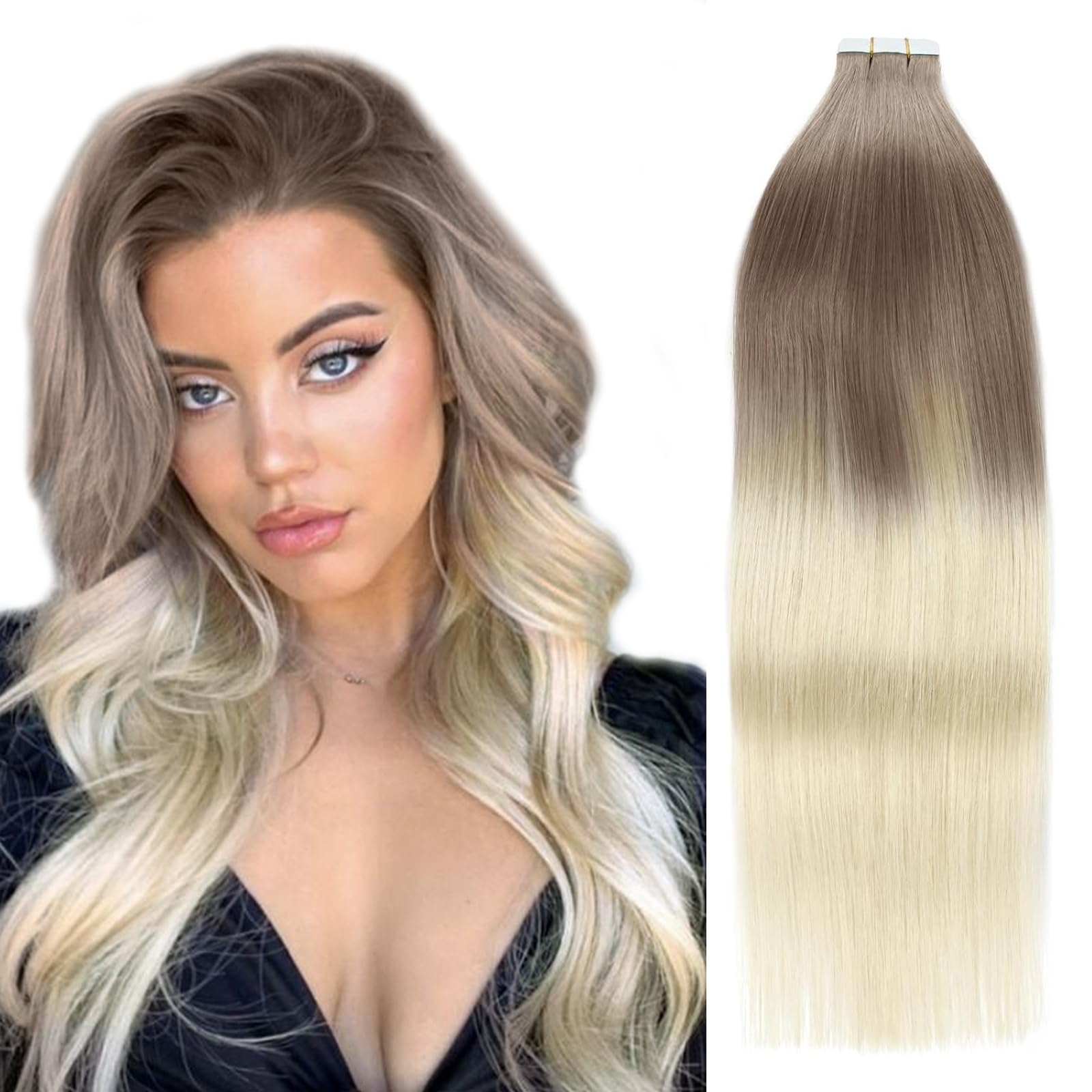 Tape in Hair Extensions - Balayage Blonde 22 Inch-image-a0e02901-8af1-4356-a411-256cbaeb0368-113831