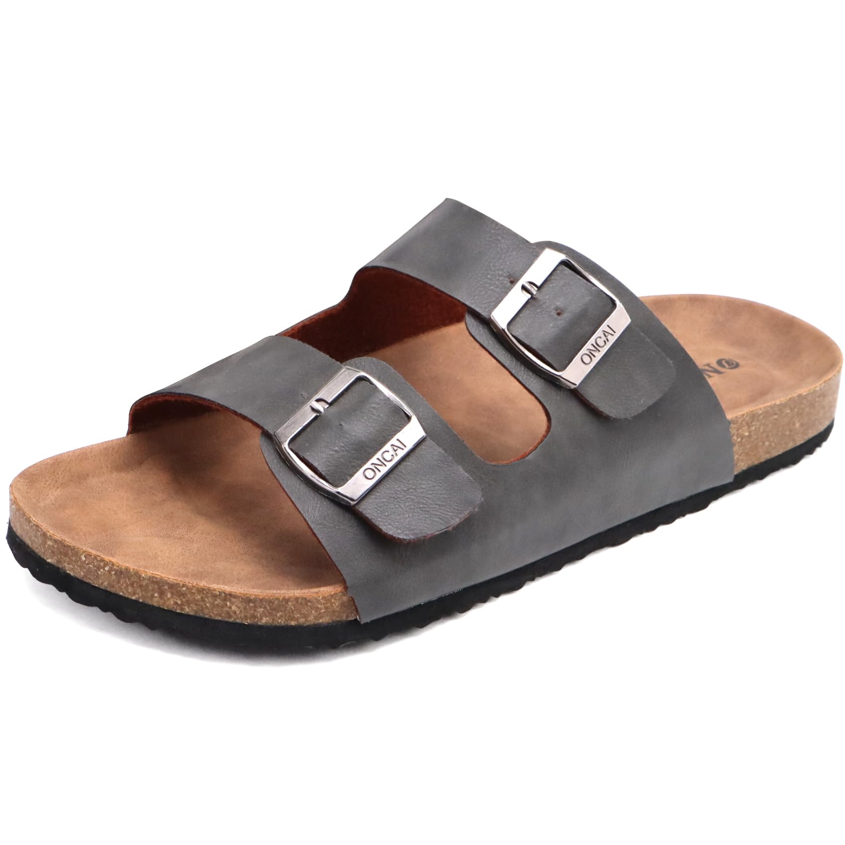 Men's Cork Footbed Sandals - Woodgrain Brown UK 10-image-88e11139-a1e3-4d69-af4b-9b00c3afa5b7-114927