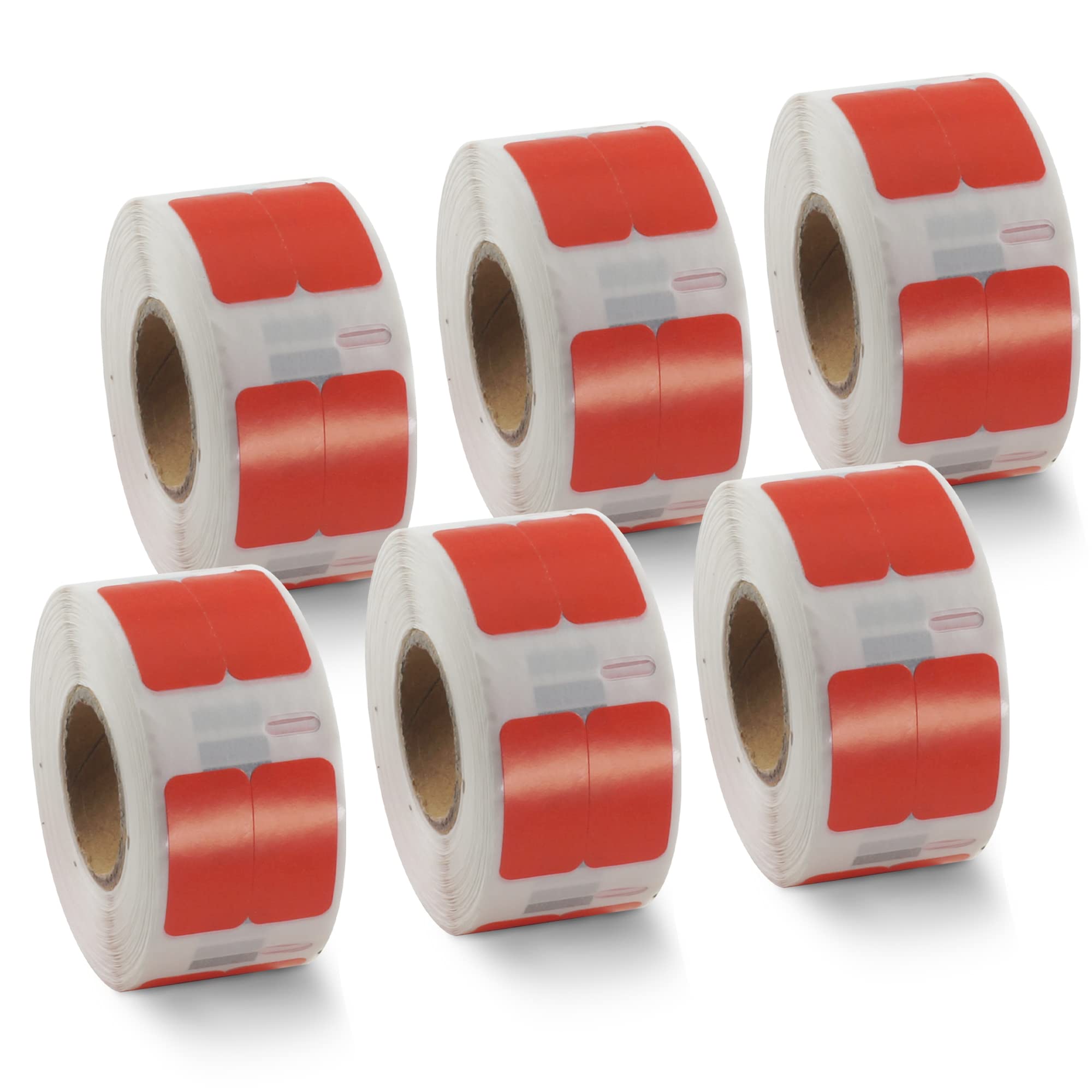 BETCKEY Red Multi-Purpose Labels 13mm x 25mm for DYMO LabelWriter 450 & 4XL - 6000 Labels-image-e71b2943-e19f-4584-802f-271f3e9b2f84-56761