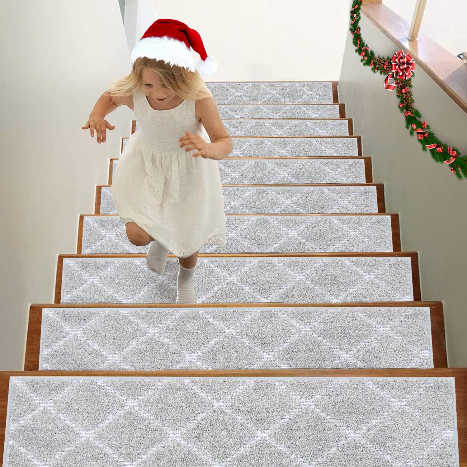 Anti-Slip Stair Treads 15pcs - Grey 70x22cm-image-e8ae53ef-ca1b-43d5-aad7-53745c861617-91362