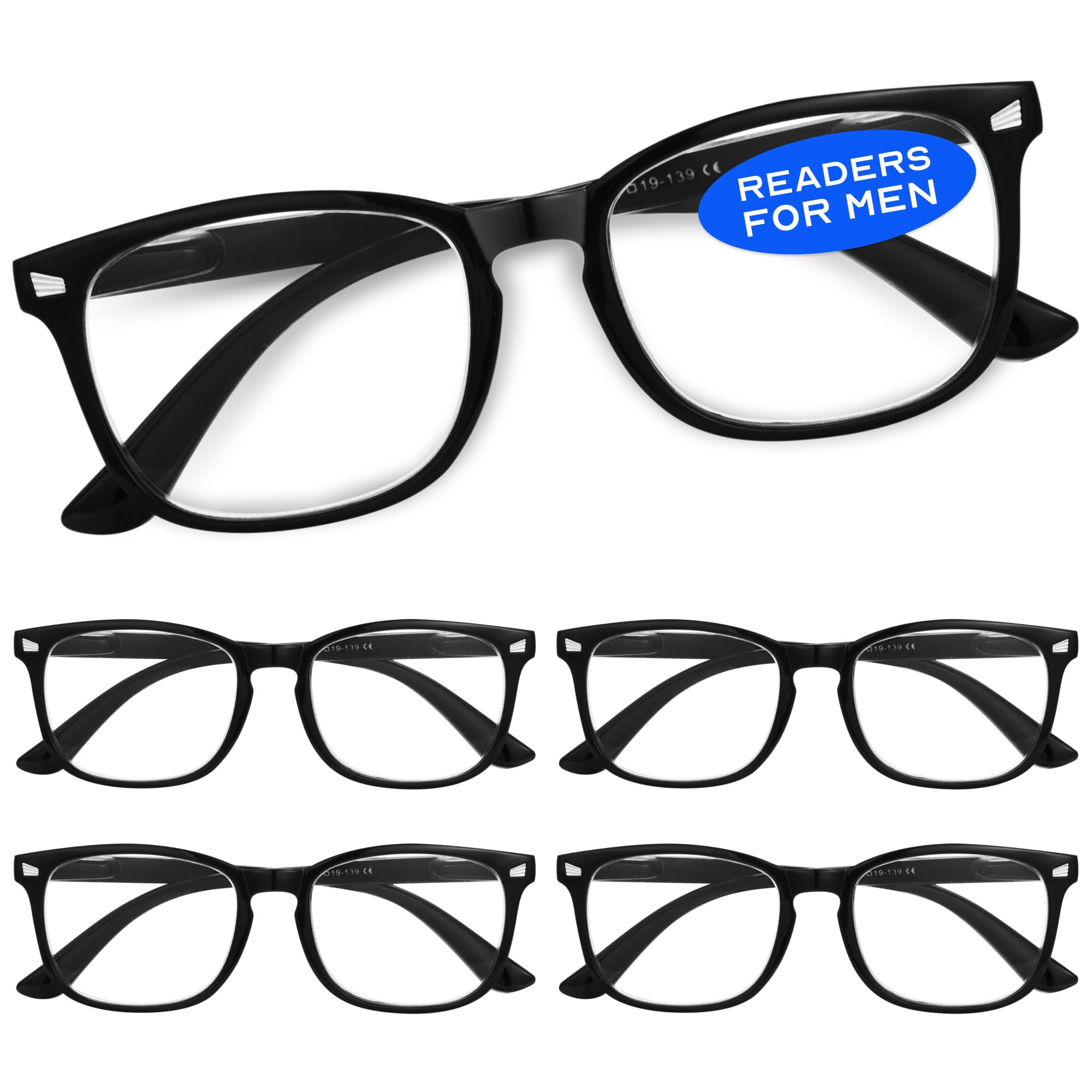 Reading Glasses Blue Light Blocking - 6 Pack Mix-image-dae79603-7d46-4361-af54-69ef66d20b2c-107307