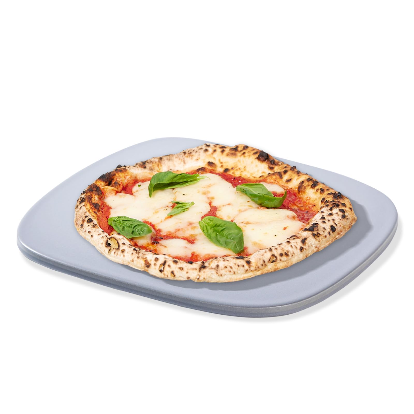 Unique Irregular Pizza Stone 30x28cm for Oven Grill BBQ, Heavy Duty Ceramic Coating for Baking-image-b7c2087d-8add-42b1-b583-5614d6cdb459-69014