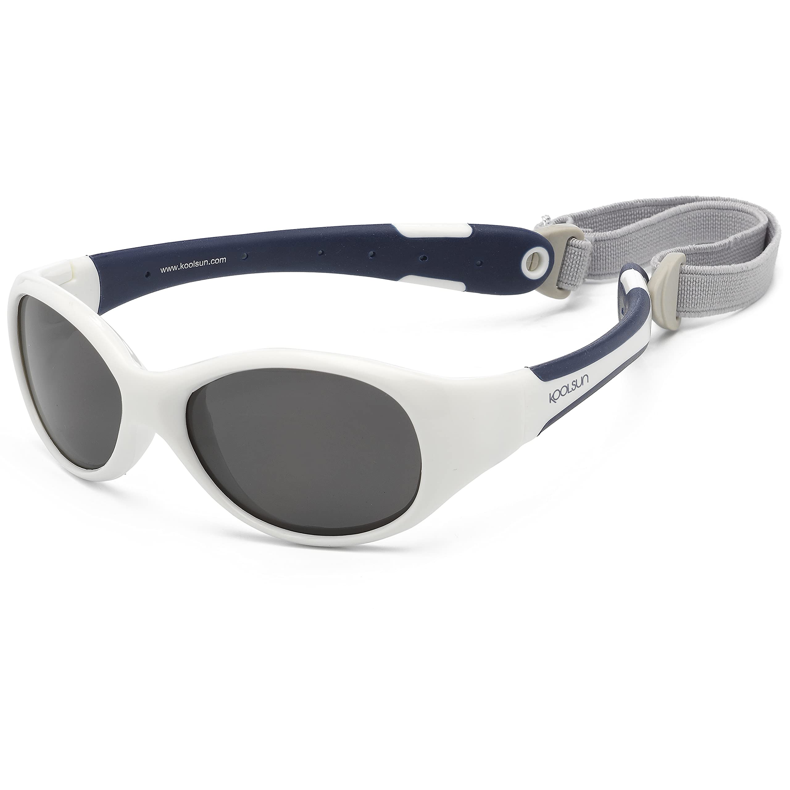 Kids UV400 Sunglasses - White Navy 3-6 Years-image-96d24016-4619-4fc0-9bc0-6381b1f95297-111497