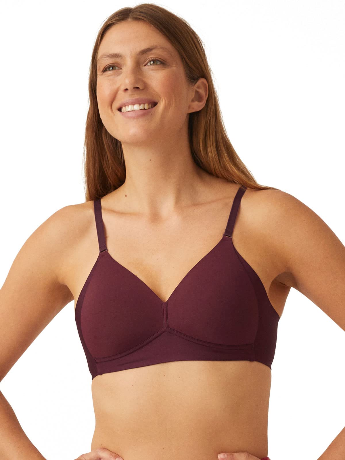 Elegant Wireless Bra - Burgundy 85D-image-3b22f301-e2c8-4aaa-94a8-467dc50c47e9-90658