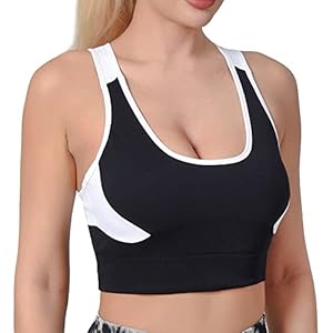 Seamless Sports Bra Padded Racerback - Black XL-image-bcae5d38-e151-4f33-b1bc-83d5d75e6190-102140