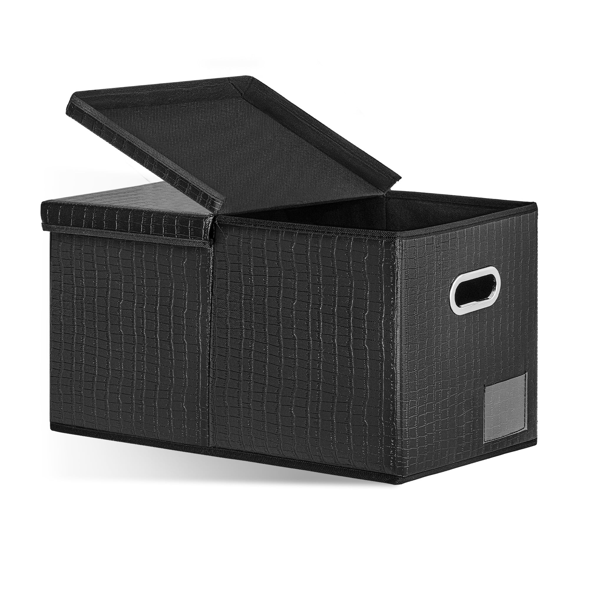 Large Foldable Storage Box - 44L Black-image-576f8a68-c339-423c-a66e-3f9d1fa439bb-90400