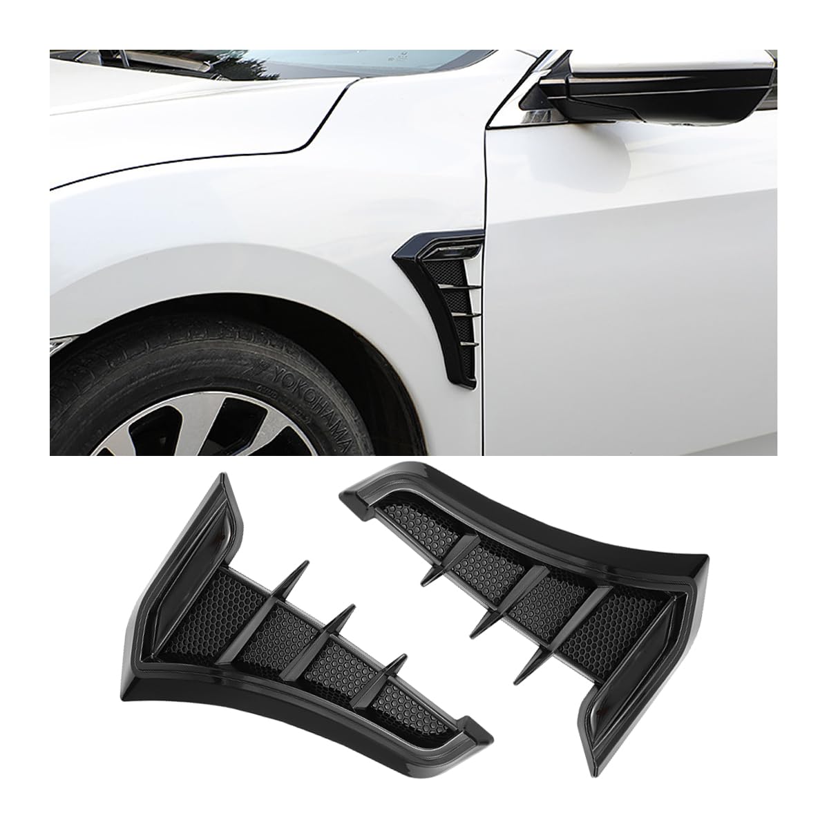 Car Air Vent Fender Trim Covers - Carbon Fibre Black-image-633fe3f9-280e-40fc-b06c-03b4b56d179b-93201