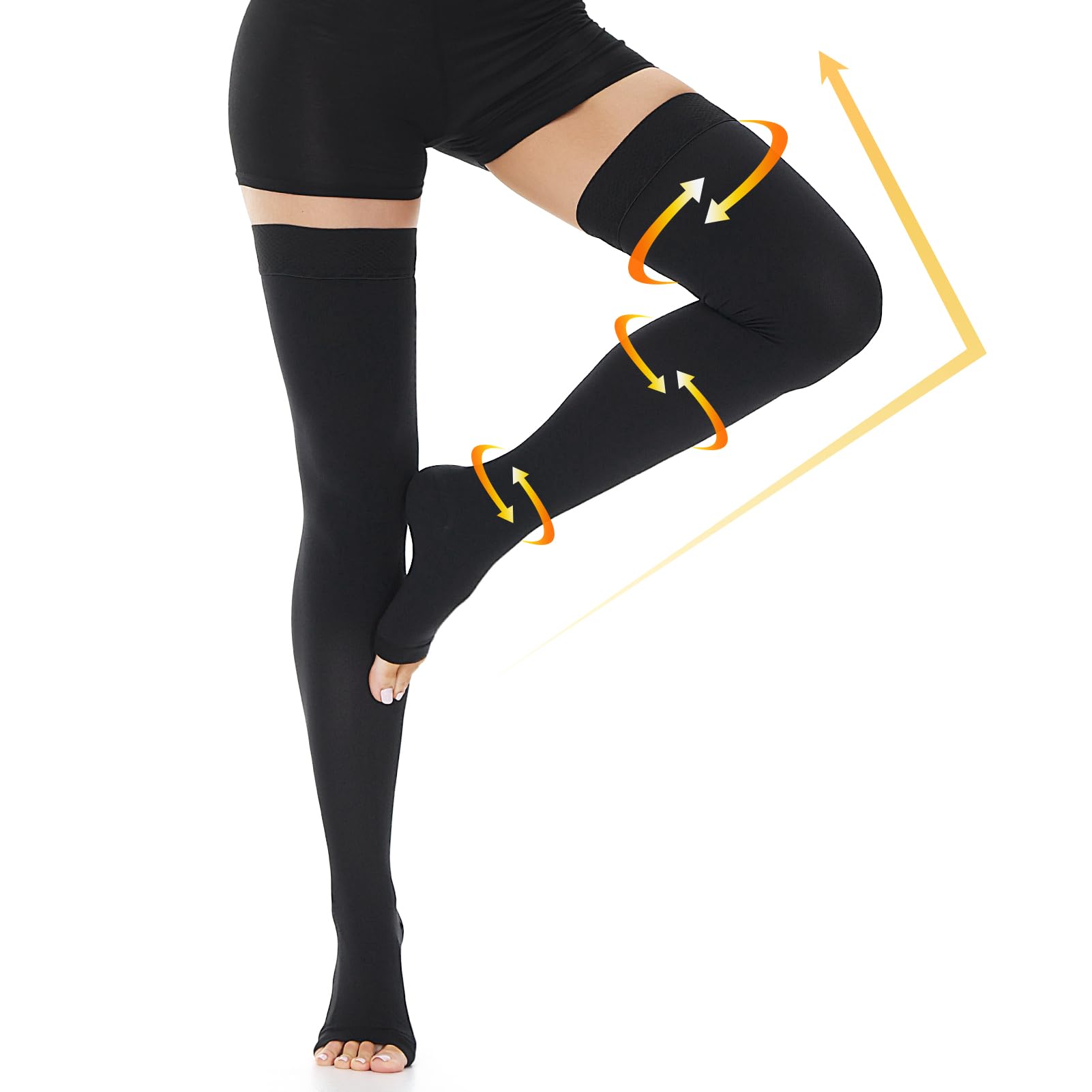 Thigh High Compression Stockings - Black 4XL-image-f06a6e00-e621-4de1-b364-7f4000fae2c3-122601
