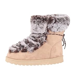Women's Suede Snow Boots, Cosy88-KKI-04-image-f463bb2c-9c31-4004-a68e-366c20b4c7d7-63499