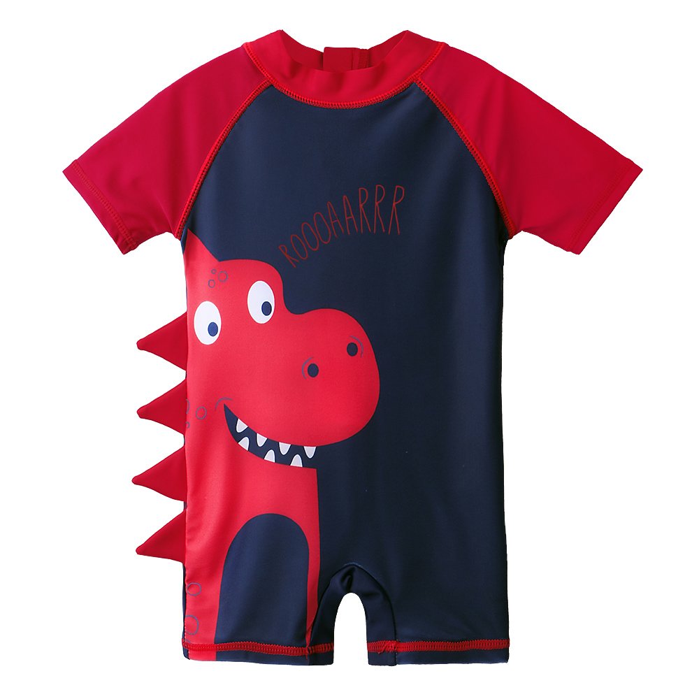 Baby Boys Swimsuit UPF 50+ - Red Dinosaur 3-4 Years-image-e07bb7f8-e2bd-49bc-a42f-b4a9ce1f68e2-111568