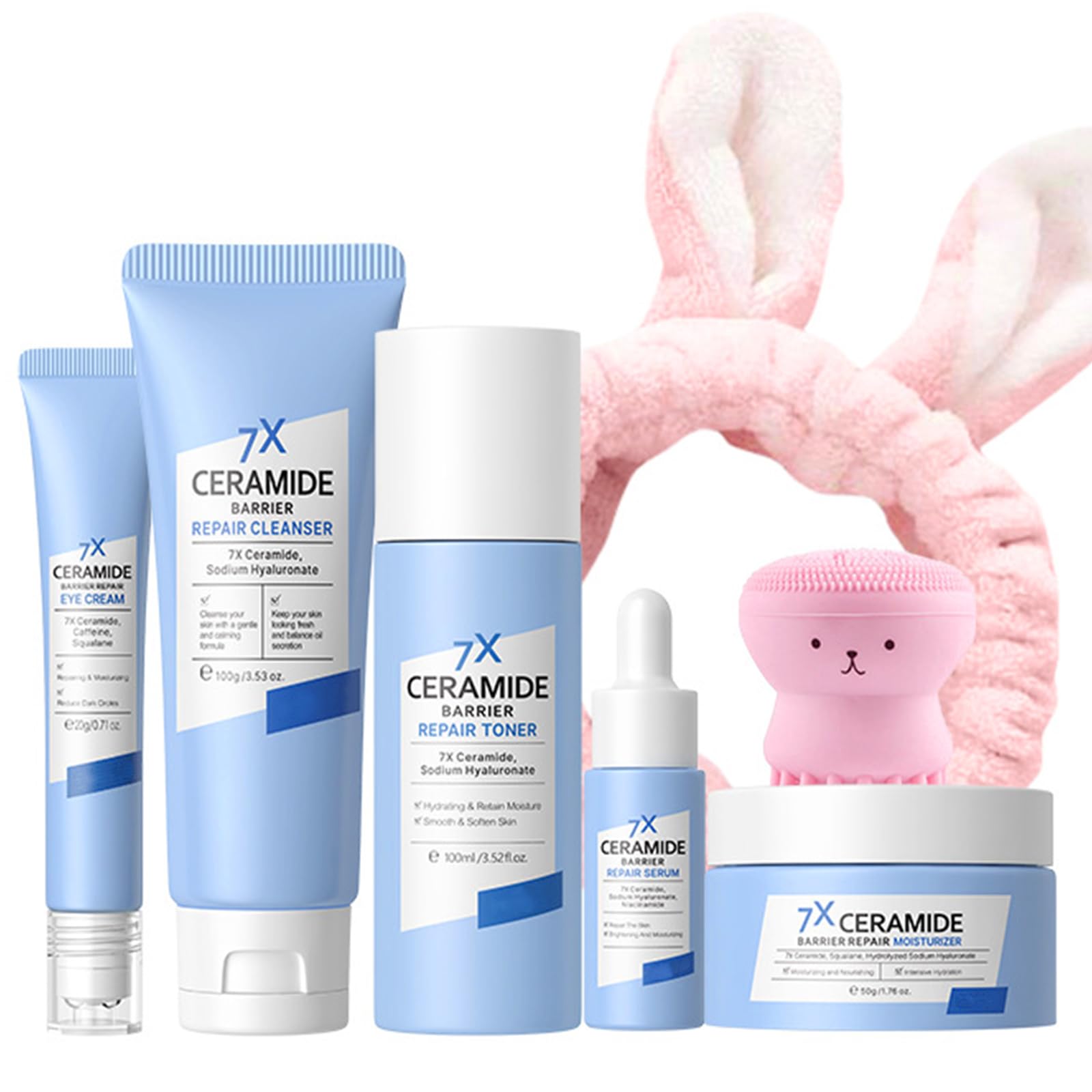 Skin Care Set Pamper Gifts For Women, Ceramide Skincare Gifts For-image-06ffc8ab-9797-4044-b5c9-bce2c40356ab-64806