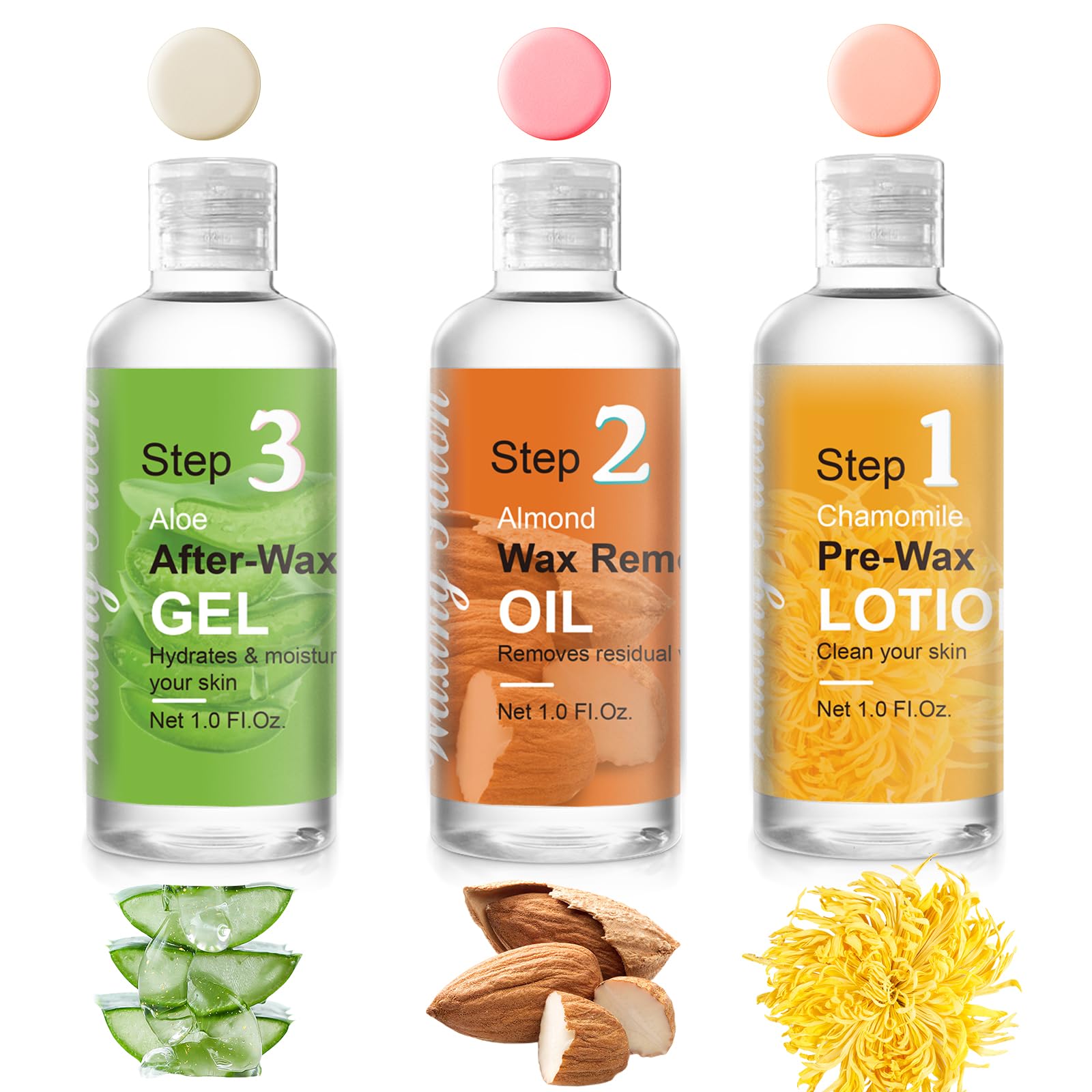 Demine Pre and After Wax Wax Pre-Wax Wax After-Wax Wax 8 Sets（24Pcs）-image-1bd07d27-a316-49aa-a529-79ac682ad22c-52906