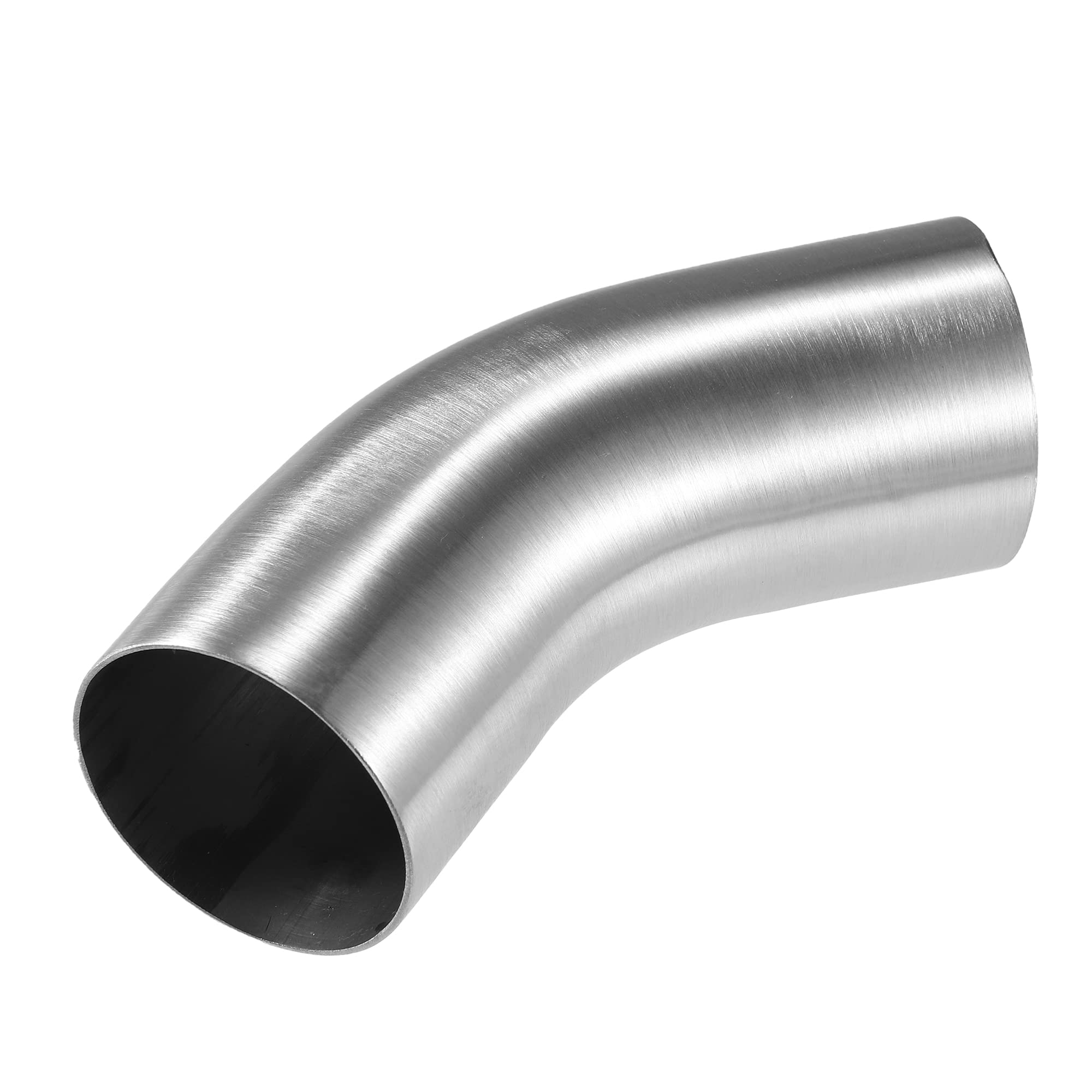 Stainless Exhaust Elbow Pipe 45° Bend - Silver 2.75 Inch-image-c76139cb-e5f7-438e-b807-e8b0443c2cb2-113678