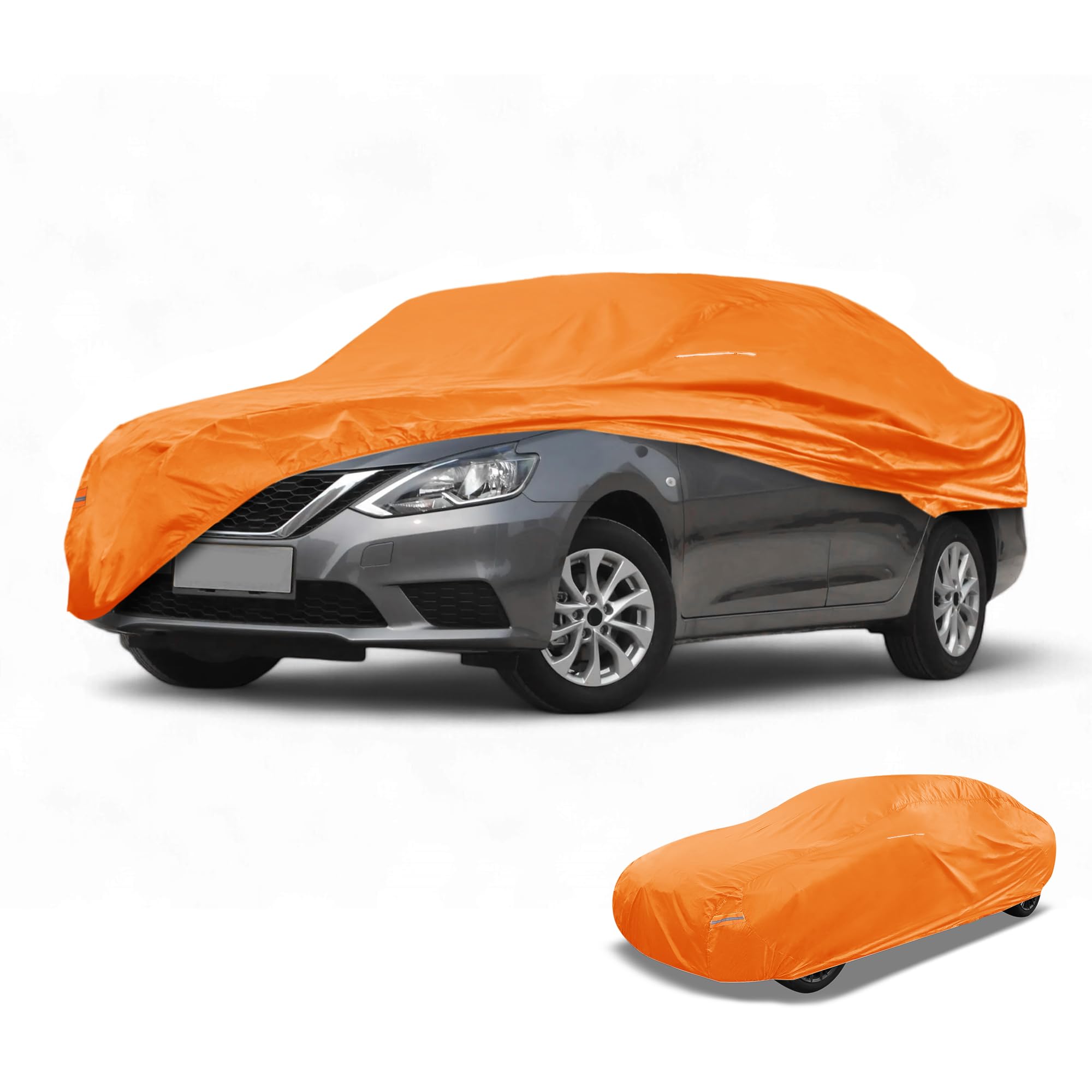 Waterproof Sedan Car Cover with Zipper - Orange Sedan 192"-208"-image-a2df14e8-8645-4560-b682-2b493faa43e3-119276