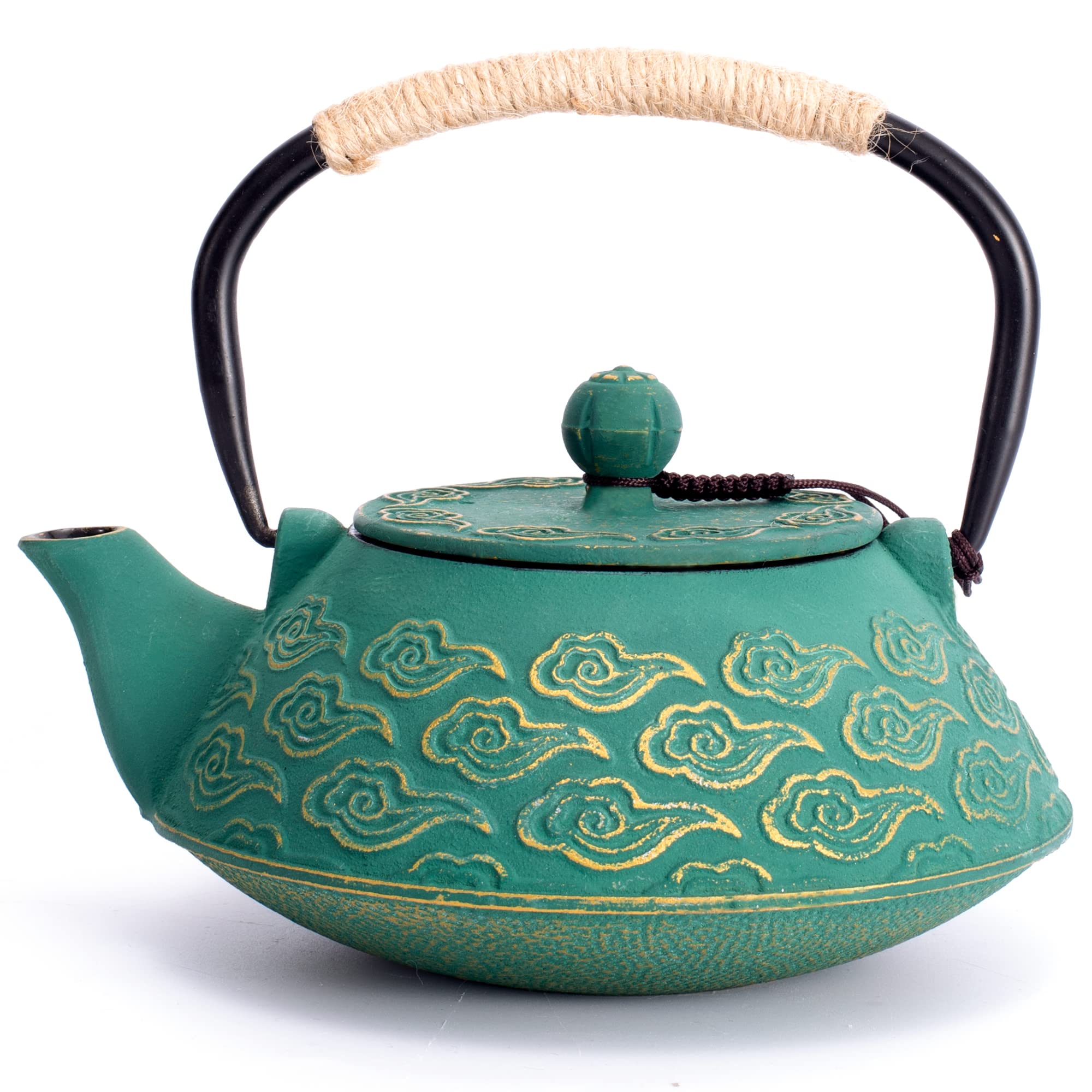 Cast Iron Japanese Teapot - Green 27oz-image-cdba85ec-495c-4db1-aff0-2a2997421196-117131