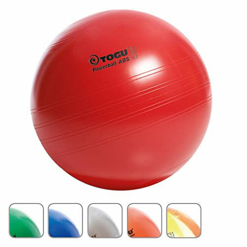 Ballon D'Exercice (Swiss Ball) Togu Powerball ABS - Sécurité Anti-Éclatement, Ø45/55/65/75 Cm - Fabriqué En Allemagne