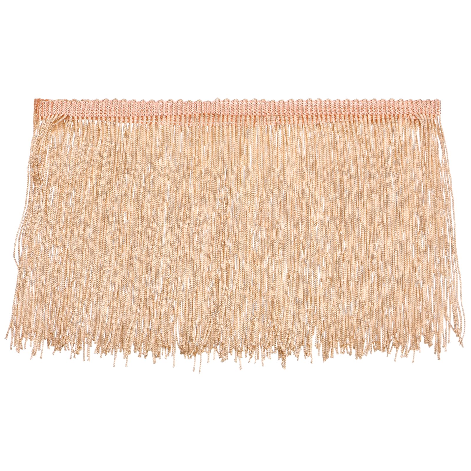 10 Yards 6 Inch Dusty Pink Chainette Fringe Trim Tassel-image-b1c6772f-f059-44ac-a545-fd23908f198c-62679