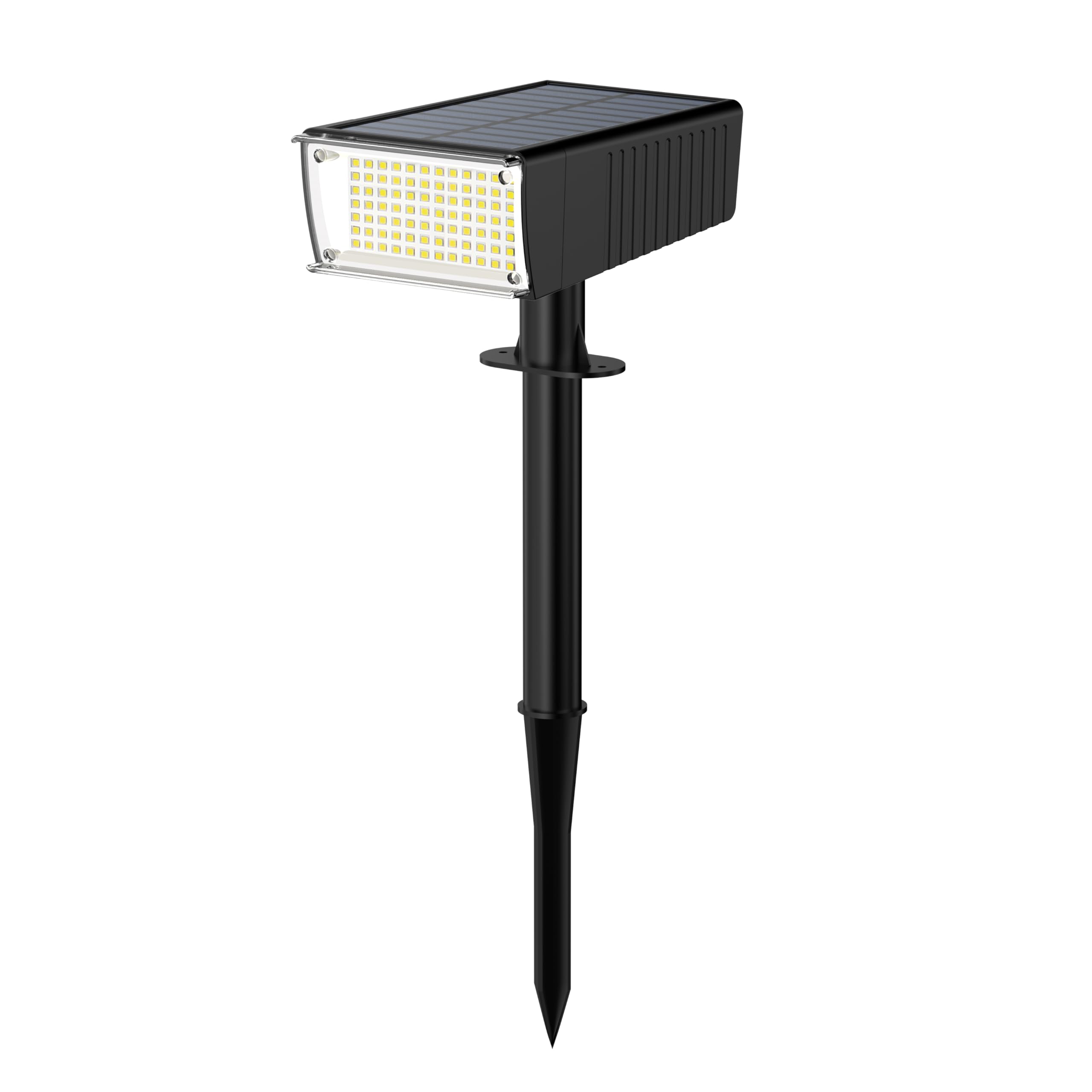 Outdoor Solar Spotlight 72 LED 2000Lm - Black 2Pack-image-8e28f050-8db4-41f5-9e99-4a757e5787a9-113606