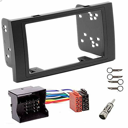 2 Din Autoradio Fascia Für Volvo XC60 13-17 DVD Stereo Rahmen Platte