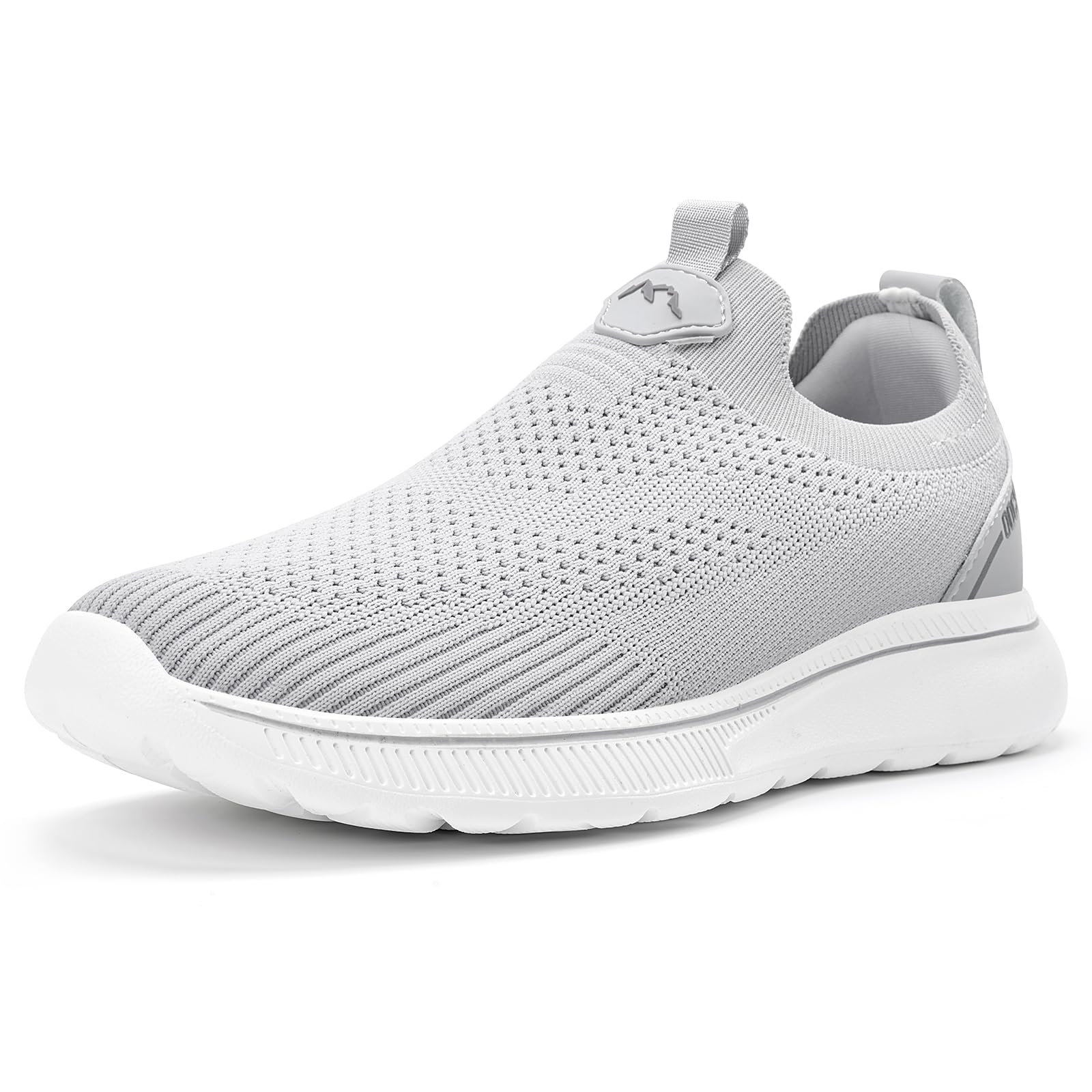 Men's Slip-On Trainers - Light Gray UK 6.5-image-6df621f9-0ed6-4595-b587-355d60e9d828-96470