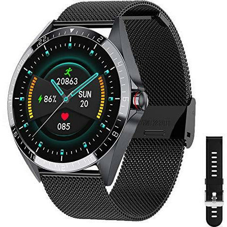 PHIPUDS SmartWatch Men Women,Full Touch Screen Activity Tracker
