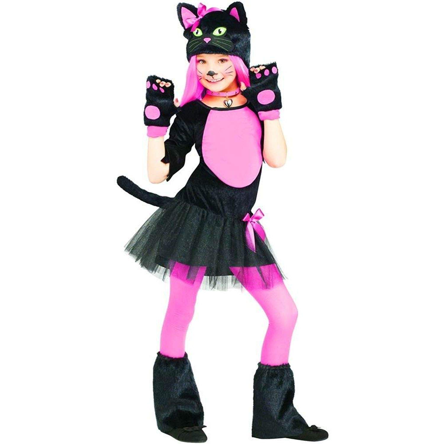 Girls Pink Kitty Cat Costume - 5-6 Years-image-d5b2d01f-9010-4684-aaa7-aa4ea7fd854b-84714