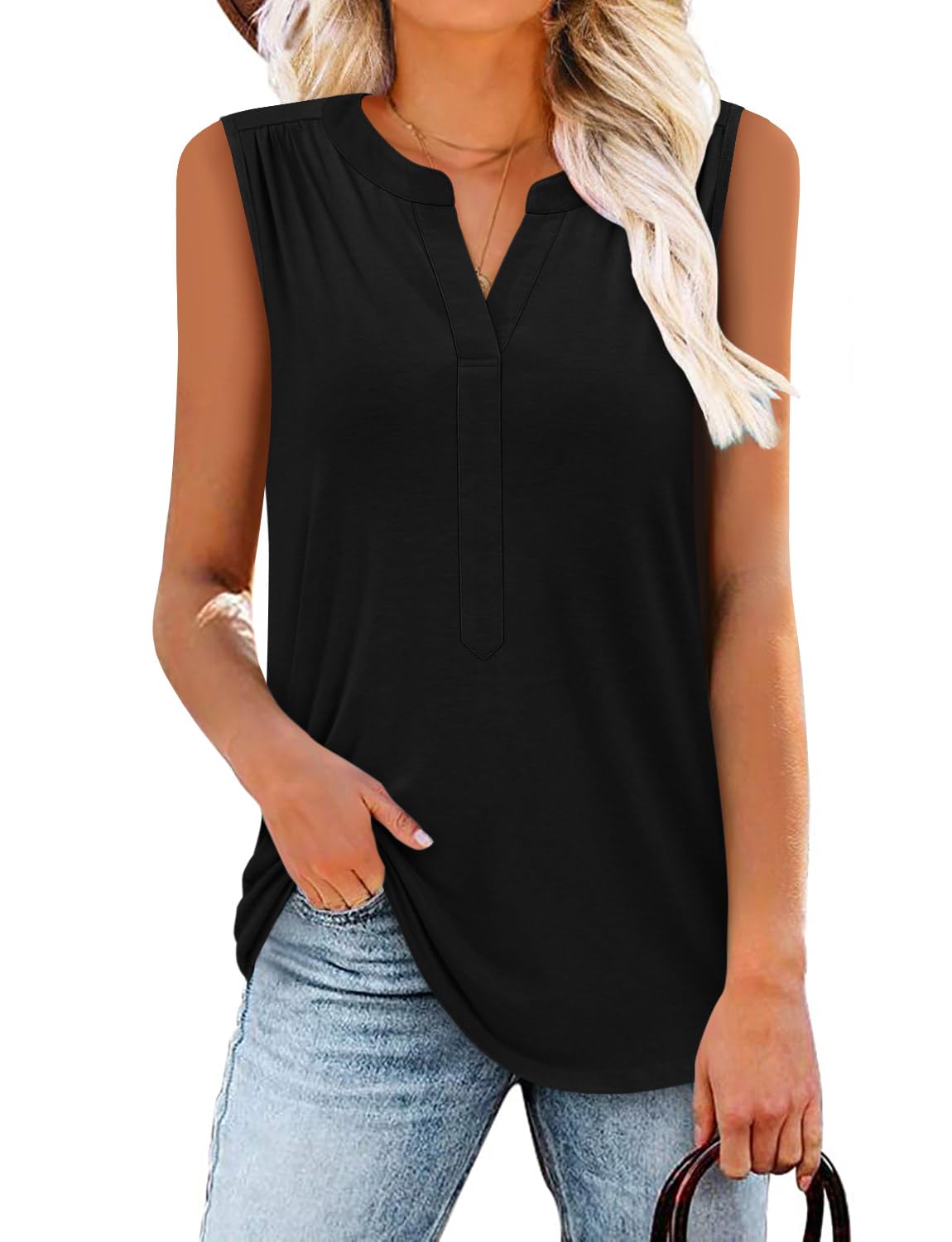 Women's Casual Loose T-Shirt - Deep Black 8-10-image-73f28db4-5ab6-4e26-a486-911e346da381-109424