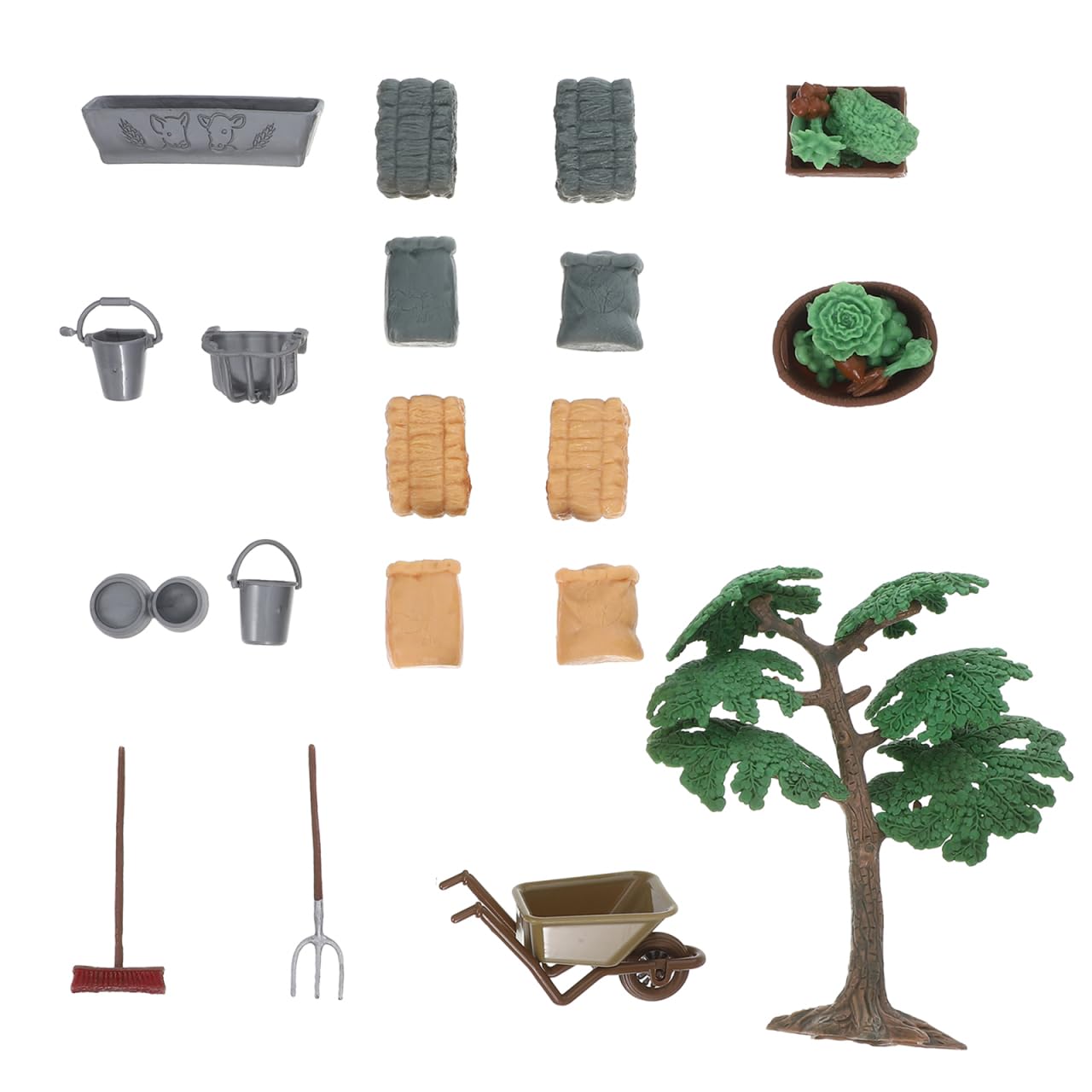 38pcs Play Farm Feed Food Set with Animals & Accessories - Educational Toy-image-963fbca1-4458-4eb4-998d-0ea3b2a3aff9-52930